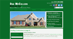 Desktop Screenshot of danmccullersroofinginc.com