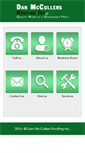 Mobile Screenshot of danmccullersroofinginc.com